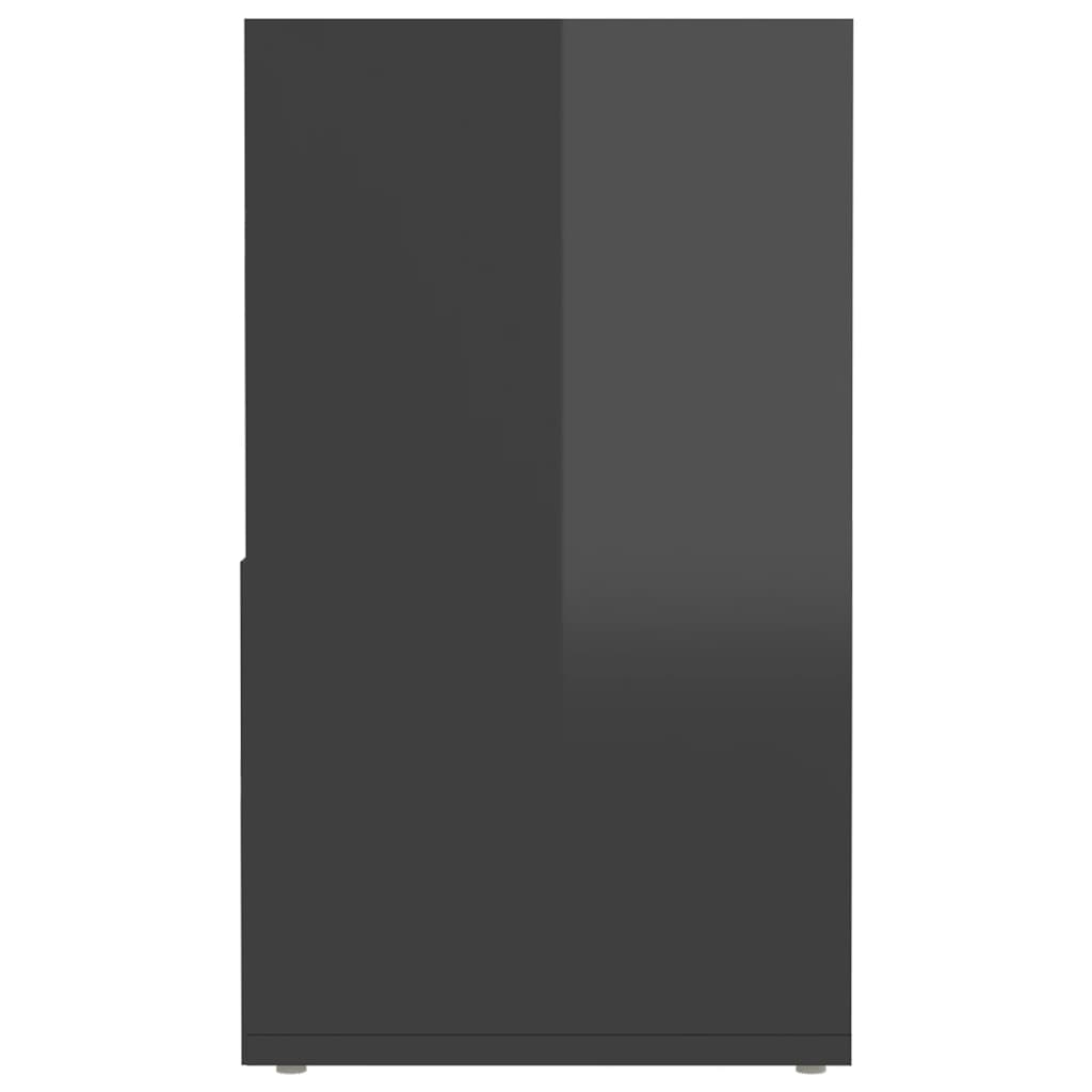 TV-Schrank Hochglanz-Grau 149x30x52 cm Holzwerkstoff