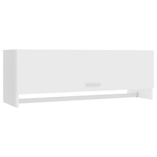 Kleiderschrank Weiß 100x32,5x35 cm Holzwerkstoff