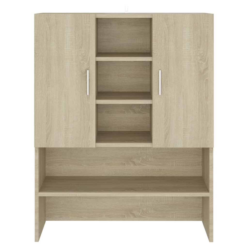 Waschmaschinenschrank Sonoma-Eiche 70,5x25,5x90 cm