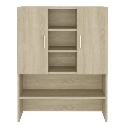 Waschmaschinenschrank Sonoma-Eiche 70,5x25,5x90 cm