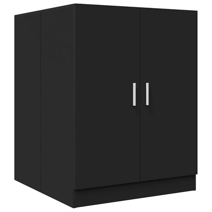 Waschmaschinenschrank Schwarz 71x71,5x91,5 cm