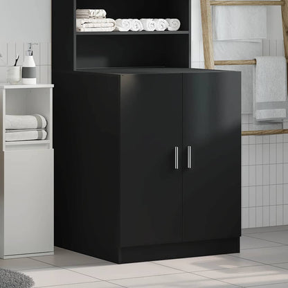 Waschmaschinenschrank Schwarz 71x71,5x91,5 cm