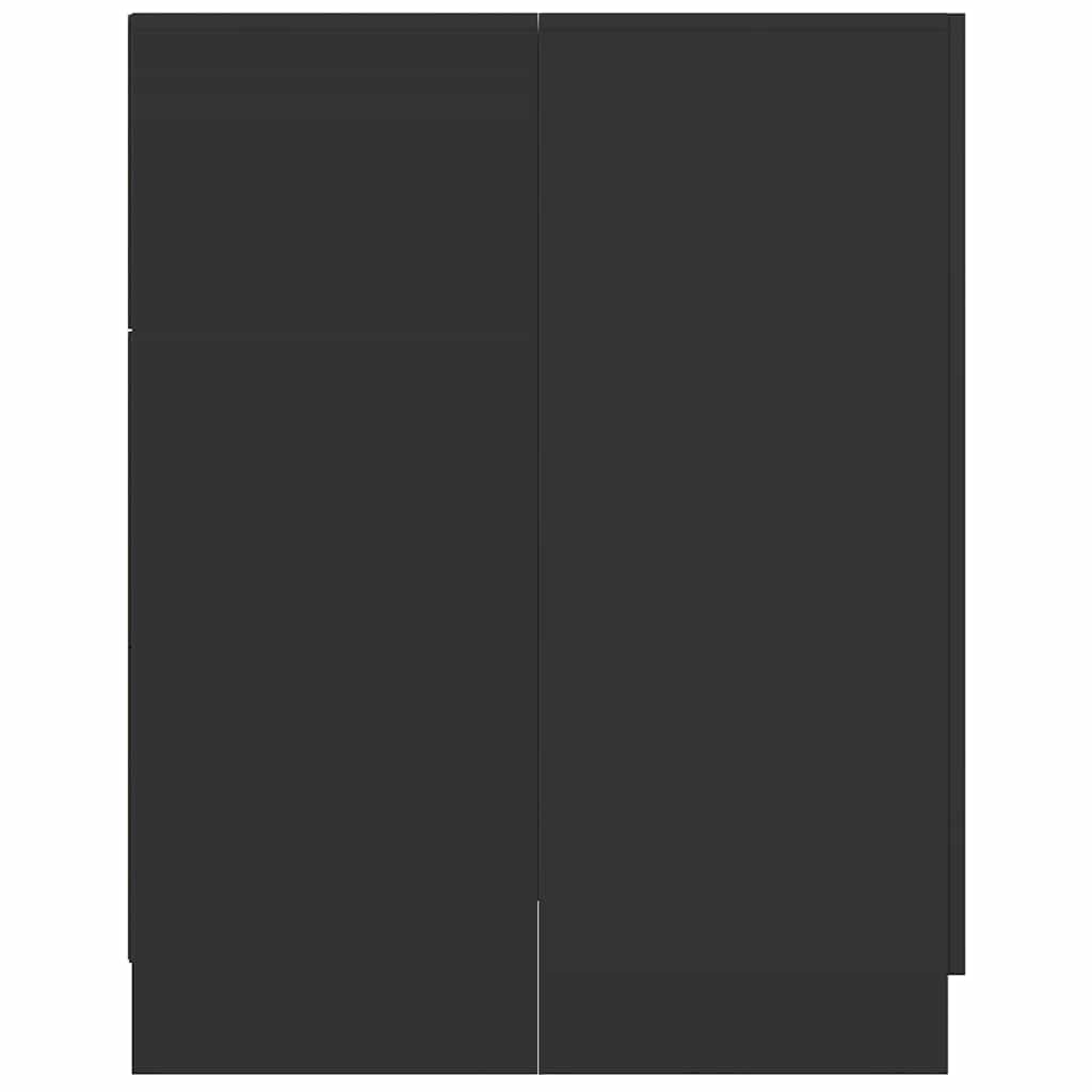 Waschmaschinenschrank Schwarz 71x71,5x91,5 cm