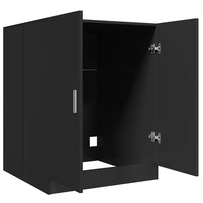 Waschmaschinenschrank Schwarz 71x71,5x91,5 cm