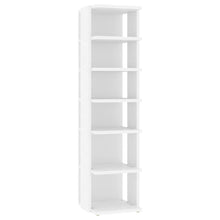 Schuhschrank Weiß 27,5x27x102 cm Holzwerkstoff