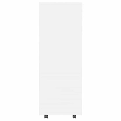 Kleiderschrank Weiß 80x40x110 cm Holzwerkstoff