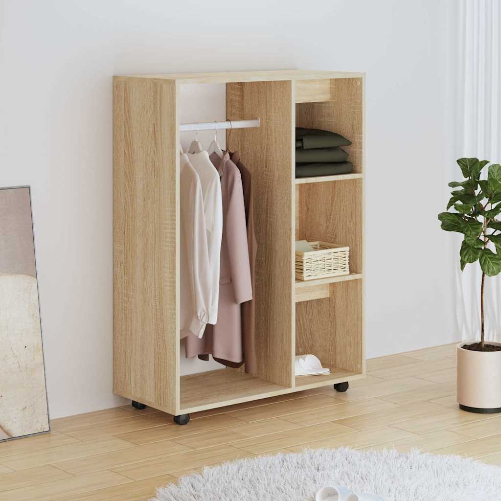 Kleiderschrank Sonoma-Eiche 80x40x110 cm Holzwerkstoff