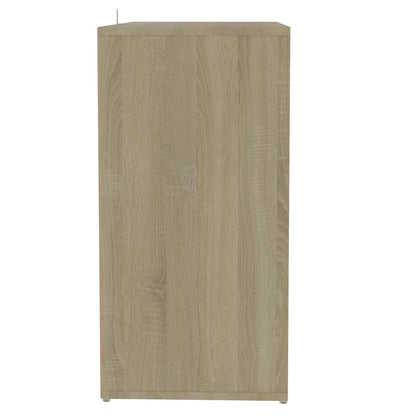 Schuhschrank Sonoma-Eiche 60x35x70 cm Holzwerkstoff