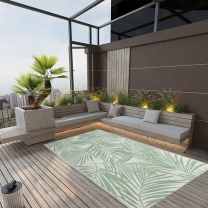 Outdoor-Teppich ARAKIL Grün 120x180 cm PP