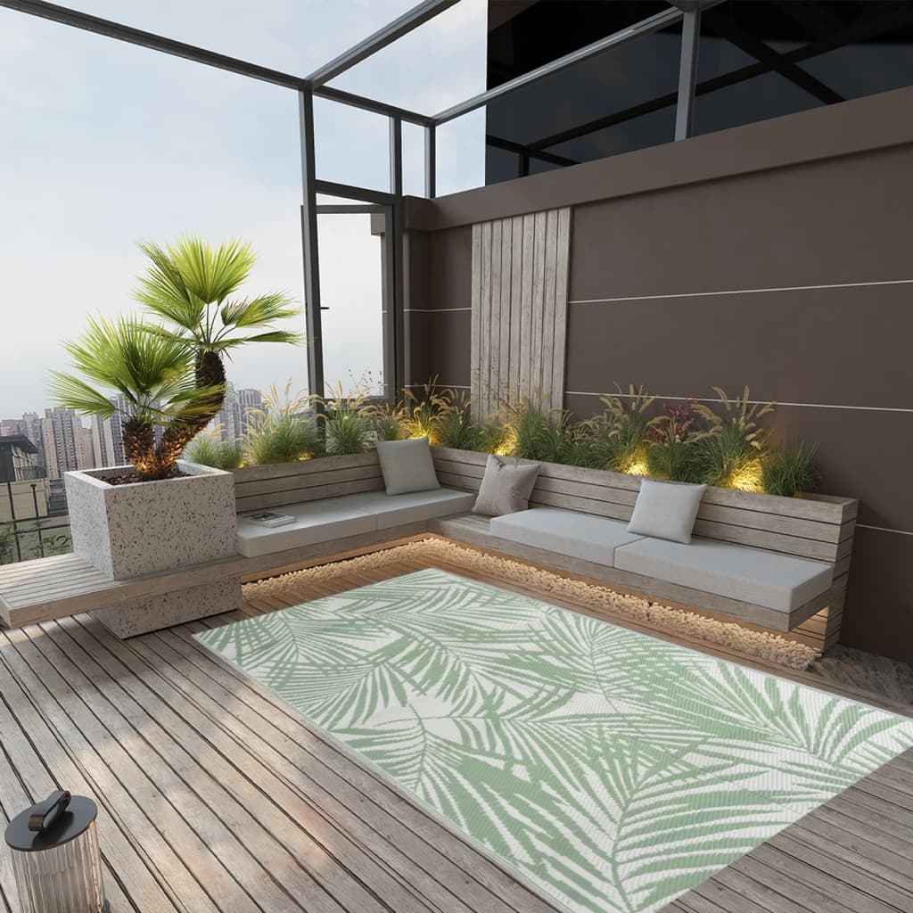 Outdoor-Teppich ARAKIL Grün 160x230 cm PP