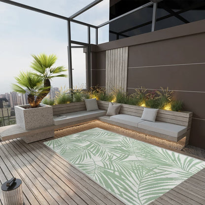 Outdoor-Teppich ARAKIL Grün 160x230 cm PP