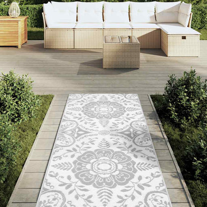 Outdoor-Teppich Arakil Pp Hellgrau 80 x 250 cm