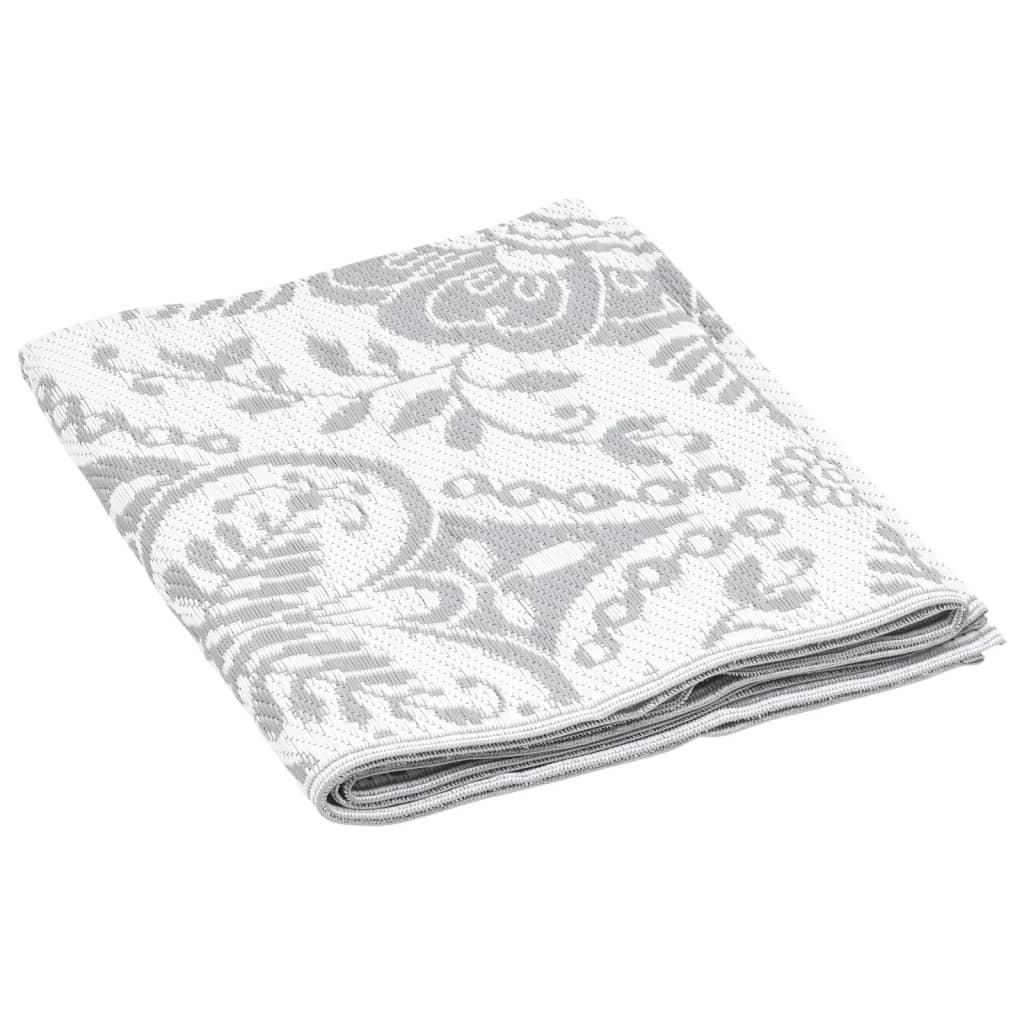 Outdoor-Teppich Arakil Pp Hellgrau 140 x 200 cm