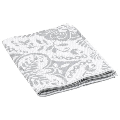 Outdoor-Teppich Arakil Pp Hellgrau 140 x 200 cm