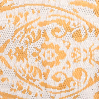 Outdoor-Teppich ARAKIL Gelb 140x200 cm PP