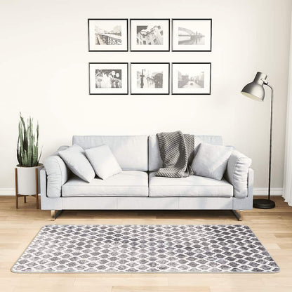 Teppich Waschbar 80x150 cm Mehrfarbig Rutschfest