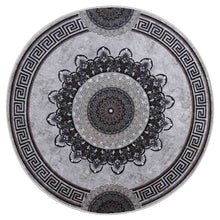 Teppich Waschbar Mehrfarbig φ120 cm Rutschfest