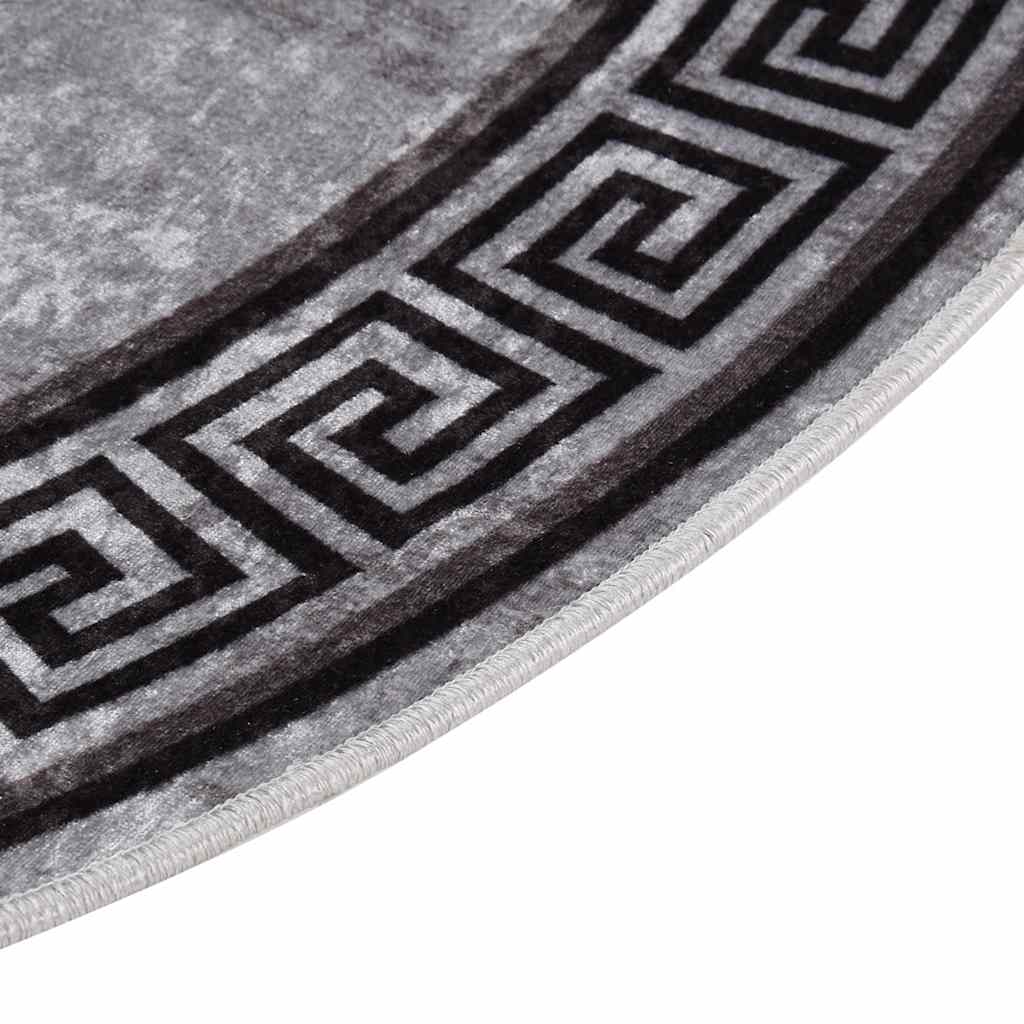 Teppich Waschbar Mehrfarbig φ120 cm Rutschfest