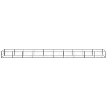 Hundezwinger Schwarz 10 m² Stahl