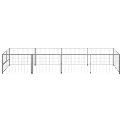 Hundezwinger Silbern 4 m² Stahl