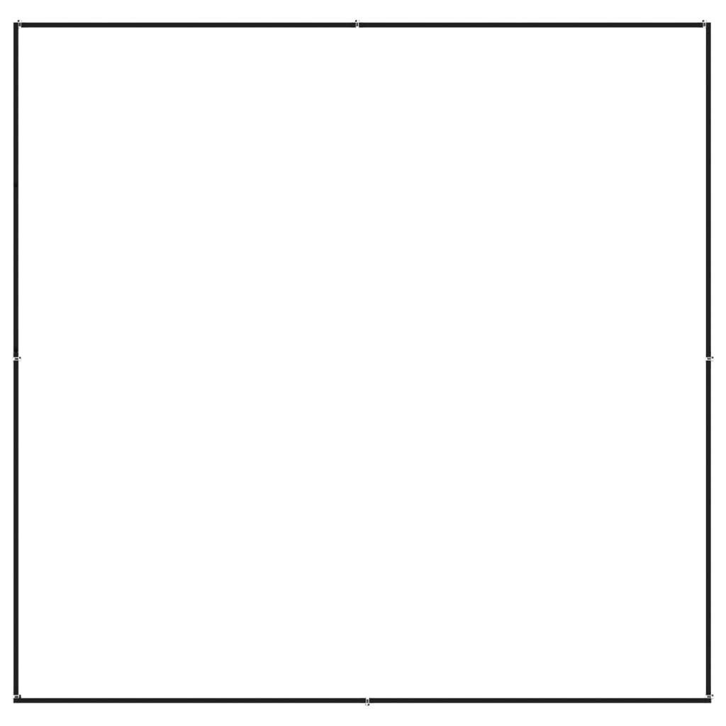 Hundezwinger Schwarz 4 m² Stahl