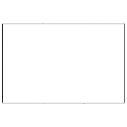 Hundezwinger Schwarz 6 m² Stahl