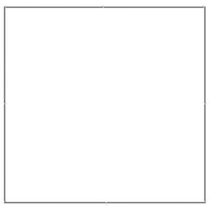 Hundezwinger Silbern 4 m² Stahl