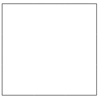 Hundezwinger Schwarz 9 m² Stahl