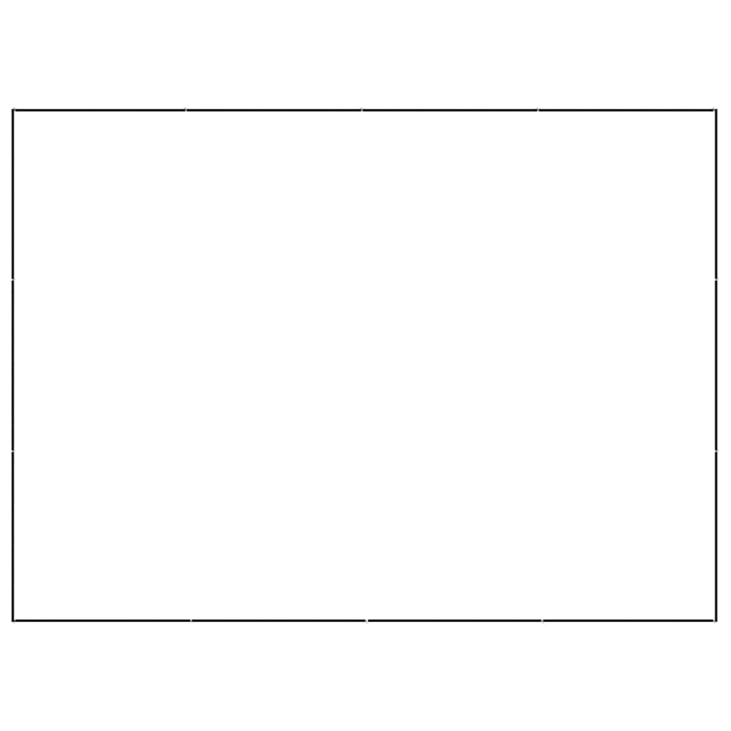 Hundezwinger Schwarz 12 m² Stahl