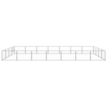 Hundezwinger Silbern 28 m² Stahl