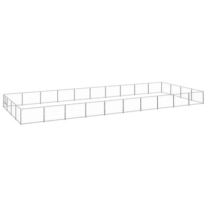 Hundezwinger Silbern 40 m² Stahl
