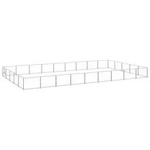 Hundezwinger Silbern 45 m² Stahl