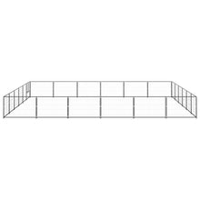 Hundezwinger Schwarz 36 m² Stahl