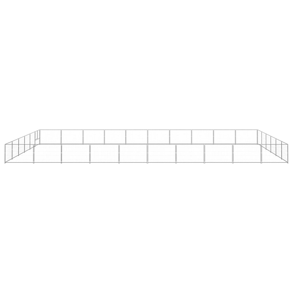 Hundezwinger Silbern 60 m² Stahl