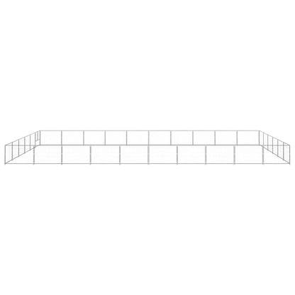 Hundezwinger Silbern 60 m² Stahl