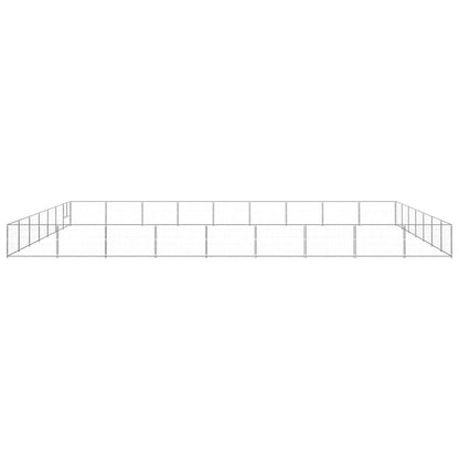 Hundezwinger Silbern 63 m² Stahl