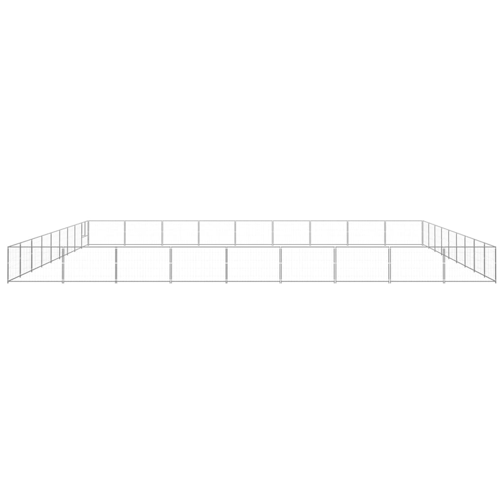 Hundezwinger Silbern 81 m² Stahl