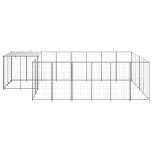 Hundezwinger Silbern 8,47 m² Stahl