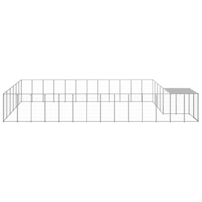 Hundezwinger Silbern 22,99 m² Stahl