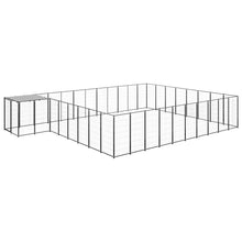 Hundezwinger Schwarz 25,41 m² Stahl