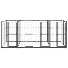 Outdoor-Hundezwinger Stahl 9,68 m²