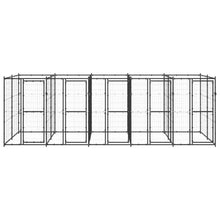 Outdoor-Hundezwinger Stahl 12,1 m²