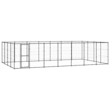 Outdoor-Hundezwinger Stahl 33,88 m²