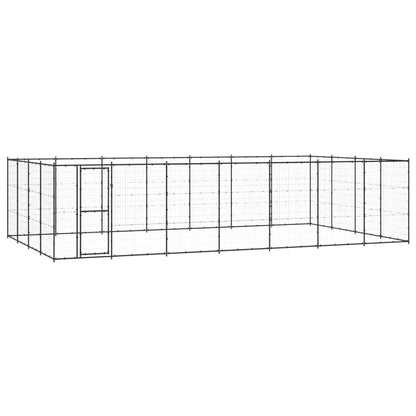 Outdoor-Hundezwinger Stahl 33,88 m²