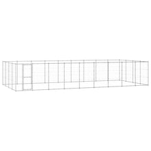 Outdoor-Hundezwinger Verzinkter Stahl 43,56 m²