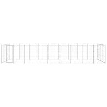 Outdoor-Hundezwinger Verzinkter Stahl 43,56 m²