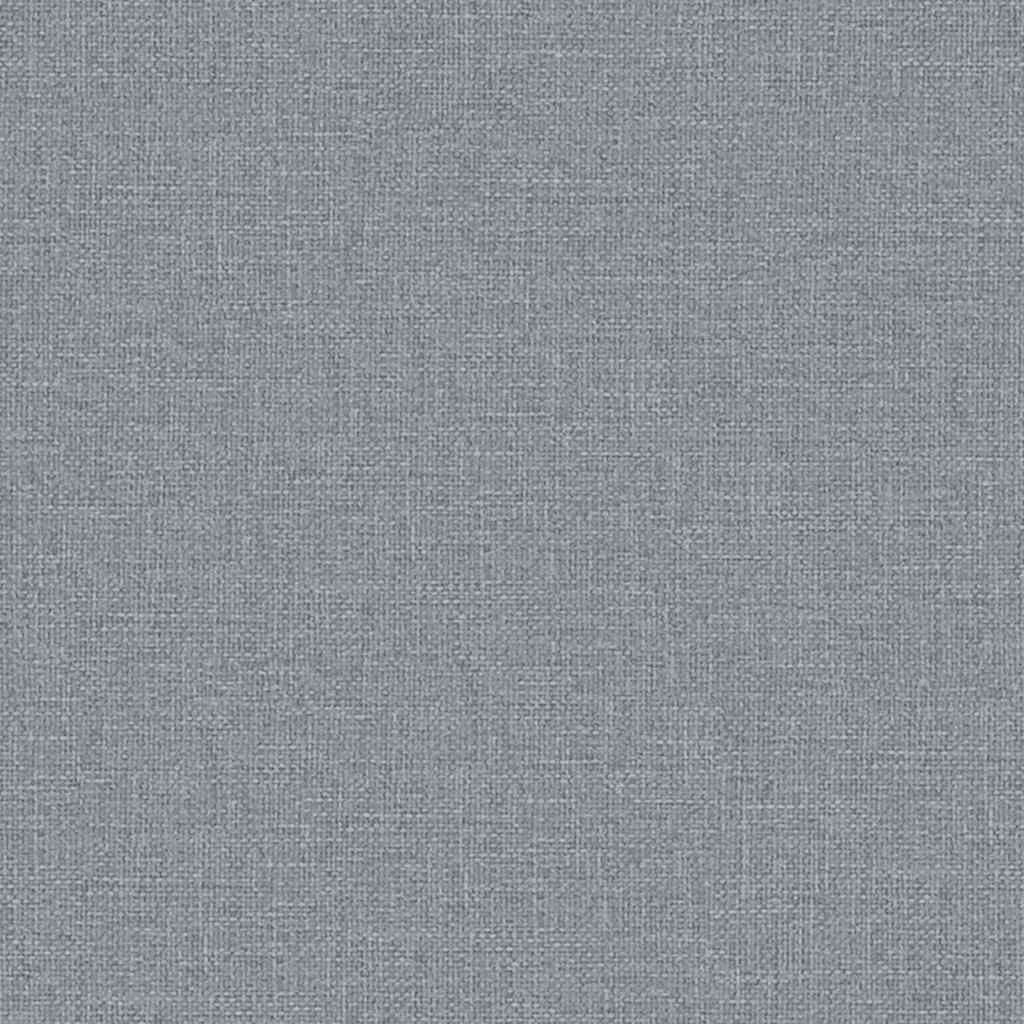 Massagesessel Hellgrau Stoff