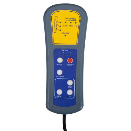 Massagesessel Braun Kunstleder