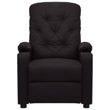 Massagesessel Schwarz Kunstleder