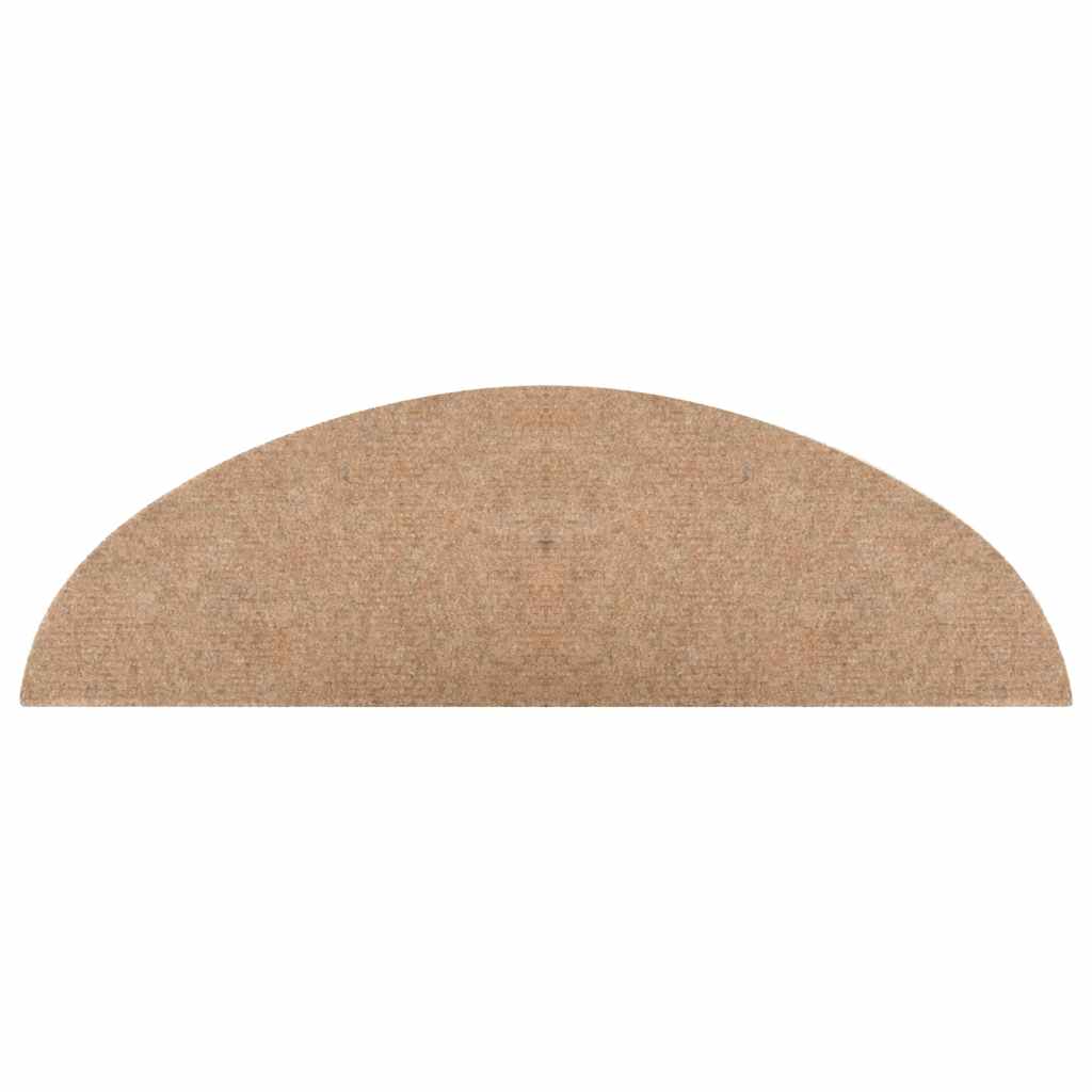 Stufenmatten Selbstklebend 15 Stk. 56x17x3 cm Beige